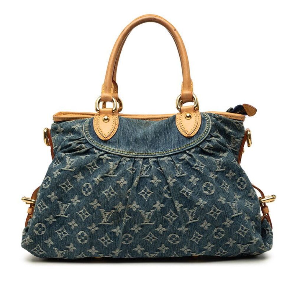 Louis Vuitton Neo Cabby GM Monogram Denim Tote
